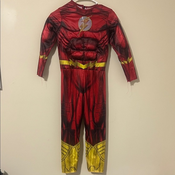 The Flash Other - "The Flash" 100% polyester muscle children's costume size medium